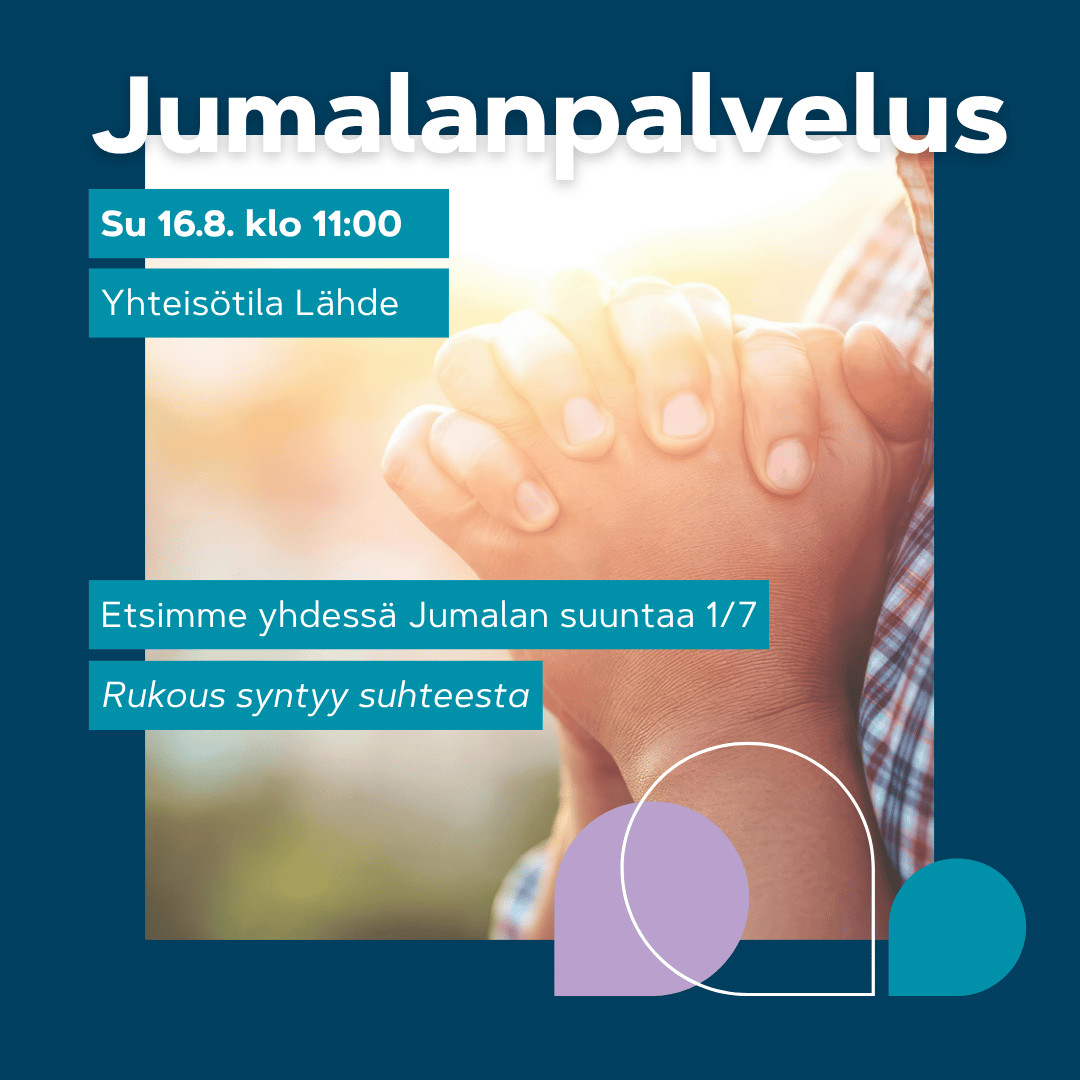 Rukoilevat kädet lämpimässä ilta-auringon valossa, kuvastaen rukousta, luottamusta ja yhteyttä.