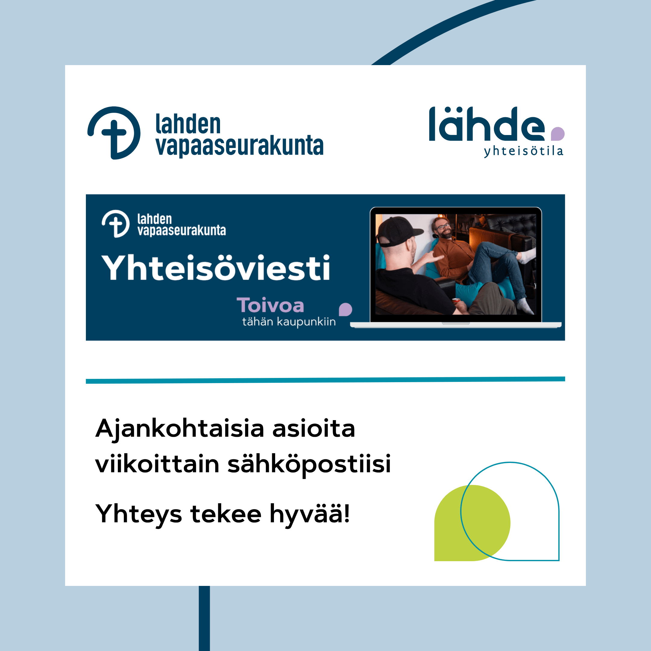 Yhteisöviestimainos